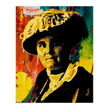 Jane Addams Colorful Abstract Art (Print Only) thumbnail