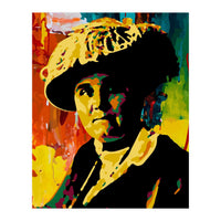 Jane Addams Colorful Abstract Art (Print Only)