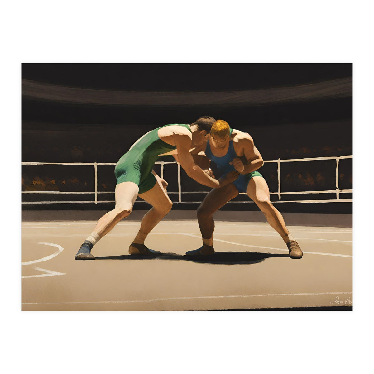 Wrestlers #7 (Print Only)