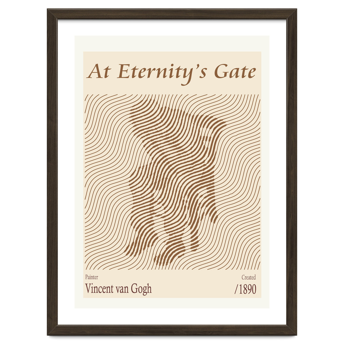 At Eternity’s Gate Vincent Van Gogh (1890)