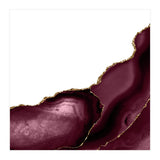 Burgundy & Gold Agate Texture 26  (Print Only) thumbnail