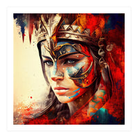 Powerful Warrior Woman #3 (Print Only)
