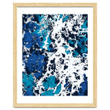 Liquid Patience, Abstract Ocean Sea Water Waves, Eclectic Scandinavian Texture Foam Neutral Nordic thumbnail