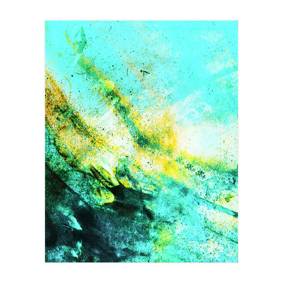 STORMY TURQUOISE (Print Only)