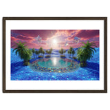 Oasis of Dreams: Surreal Tropical Landscape thumbnail