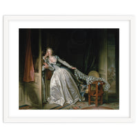 Jean-Honoré Fragonard – The Stolen Kiss | Elegant Rococo Romance & Secret Intimacy