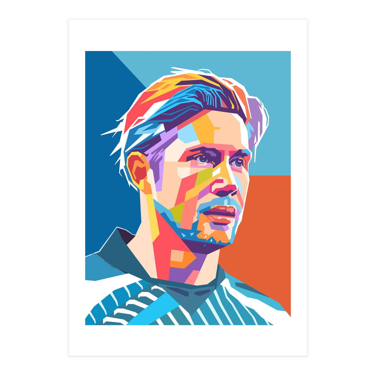 Kevin Debruyne art (Print Only)