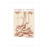 Susanna At The Bath – Jean Baptiste Santerre (Print Only) thumbnail