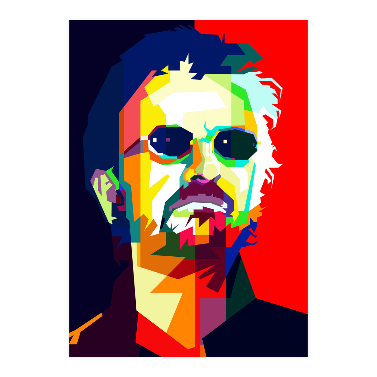 Ringo Starr The Beatles Music Art WPAP (Print Only)