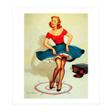 Pinup Dancing Girl (Print Only) thumbnail