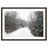 Walking through the snow park thumbnail
