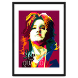 Suzi Quatro Blues Singer Pop Art WPAP thumbnail