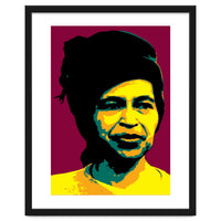 Rosa Parks  American Activist Legend in Pop Art