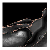 Black & Rose Gold Agate Texture 04  (Print Only) thumbnail