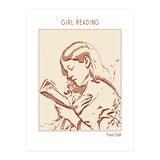 Girl Reading – Franz Eybl (Print Only) thumbnail