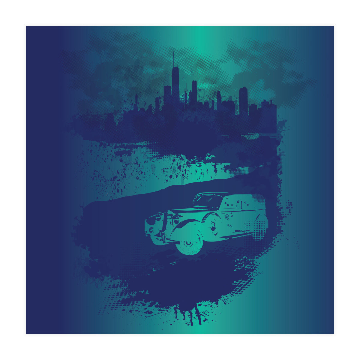 Vintage Chicago  (Print Only)