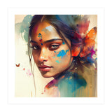 Butterfly Whisper Hindu Portrait (Print Only) thumbnail