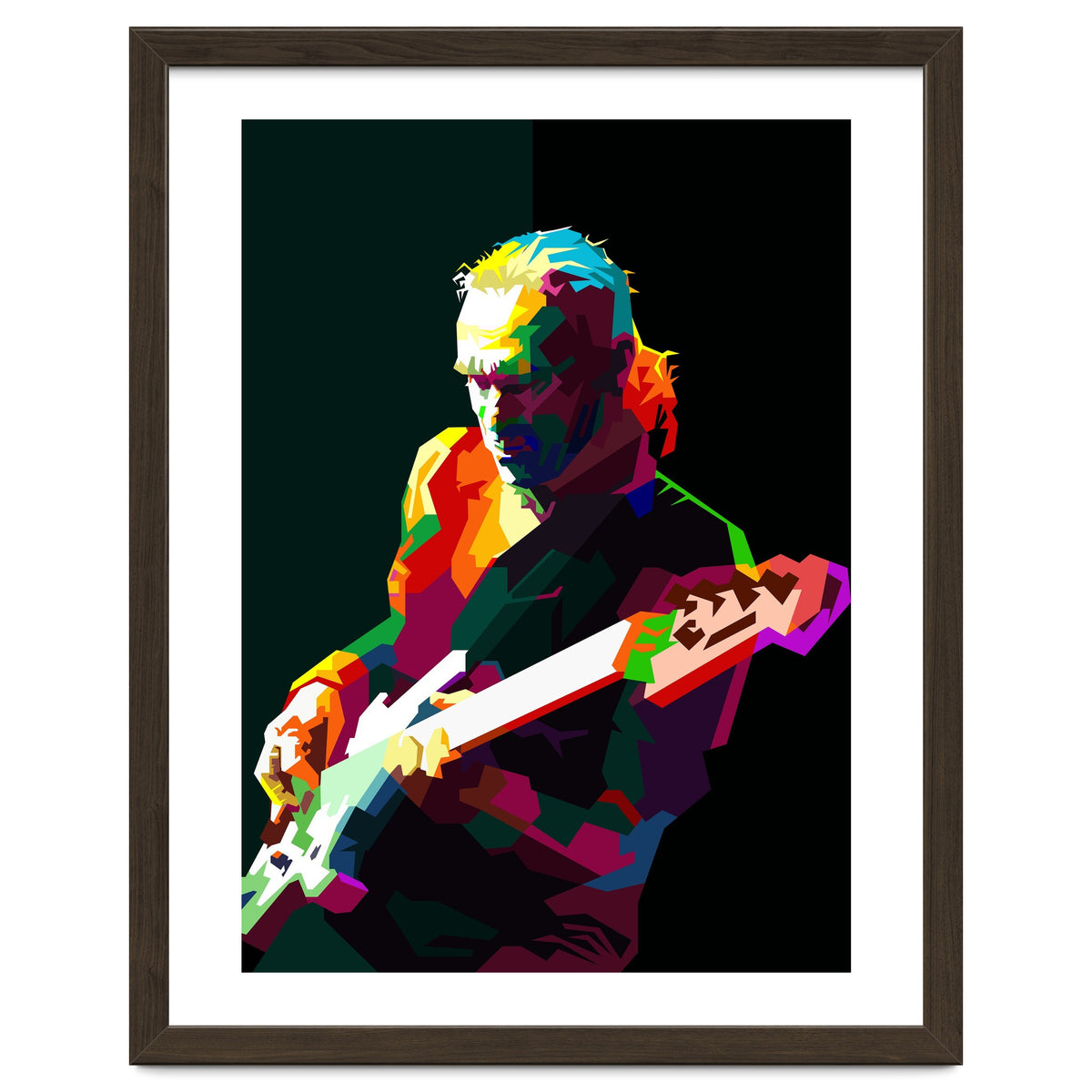 Billy Sheehan Pop Art WPAP