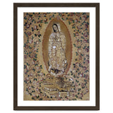 VIRGIN DE GUADALUPE - 1697 - ENCONCHADO PAINTING. JUAN y MIGUEL GONZALEZ PINTORES siglo XVII. thumbnail