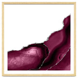 Burgundy & Silver Agate Texture 12 thumbnail