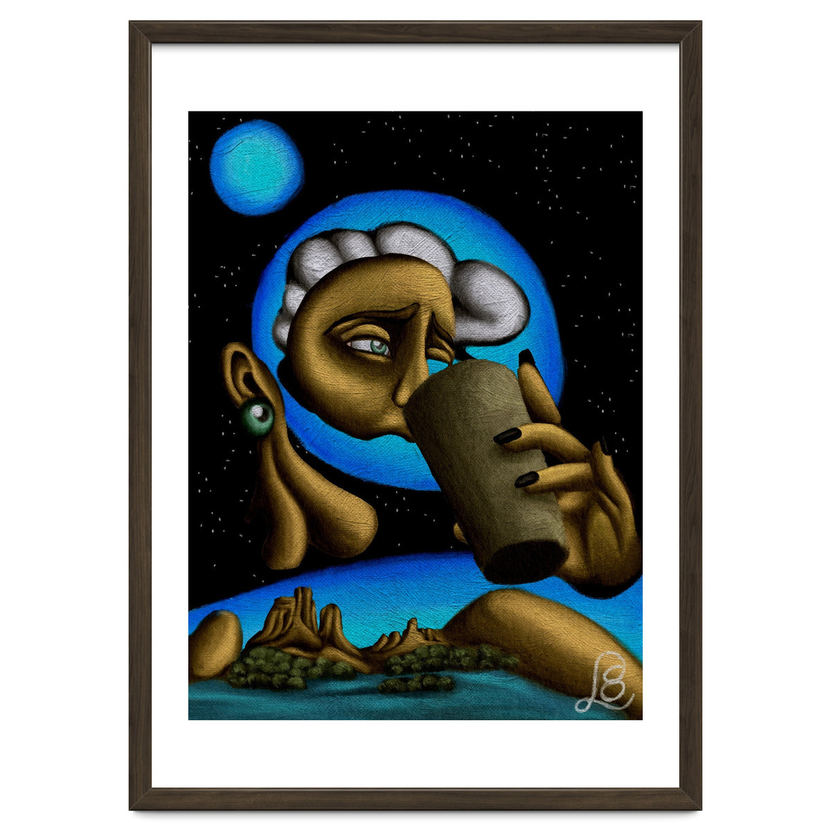 "A Drink Once In A Blue Moon"