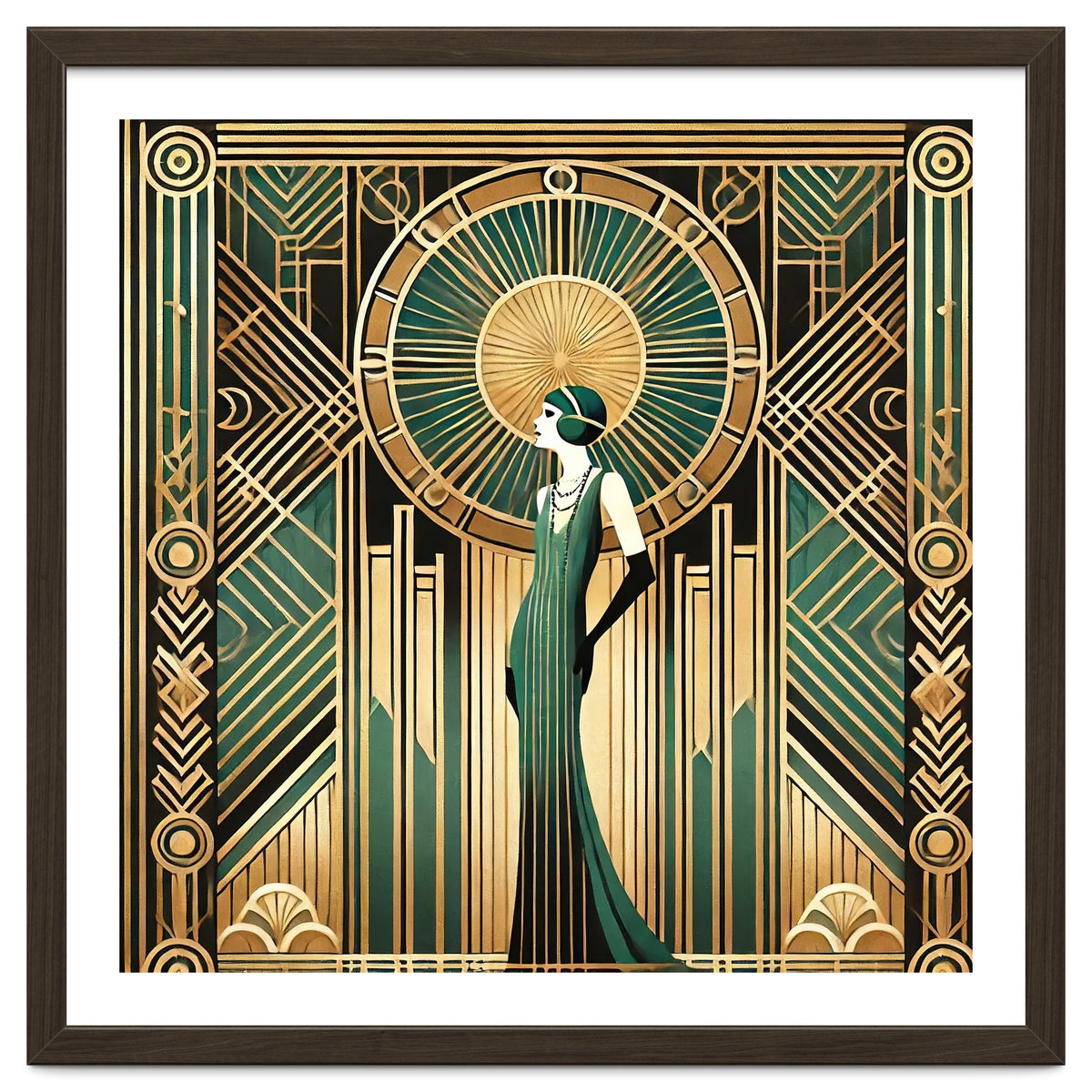 Opulent Elegance A Tribute To Art Deco