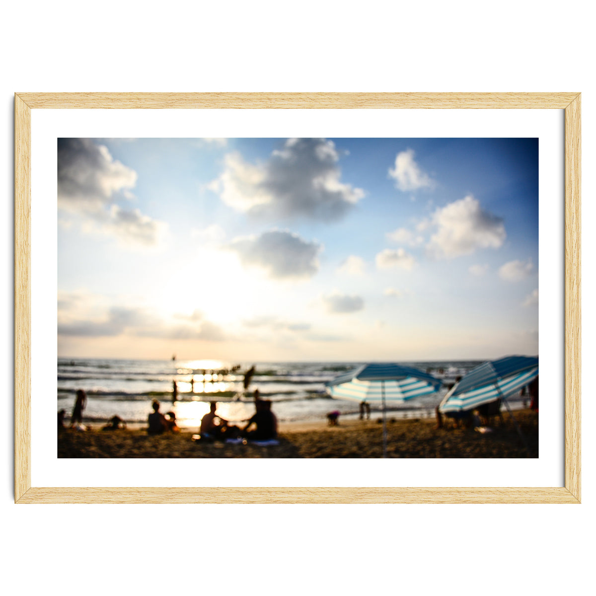 Late afternoon at the beach