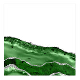 Green & Silver Agate Texture 06 (Print Only) thumbnail