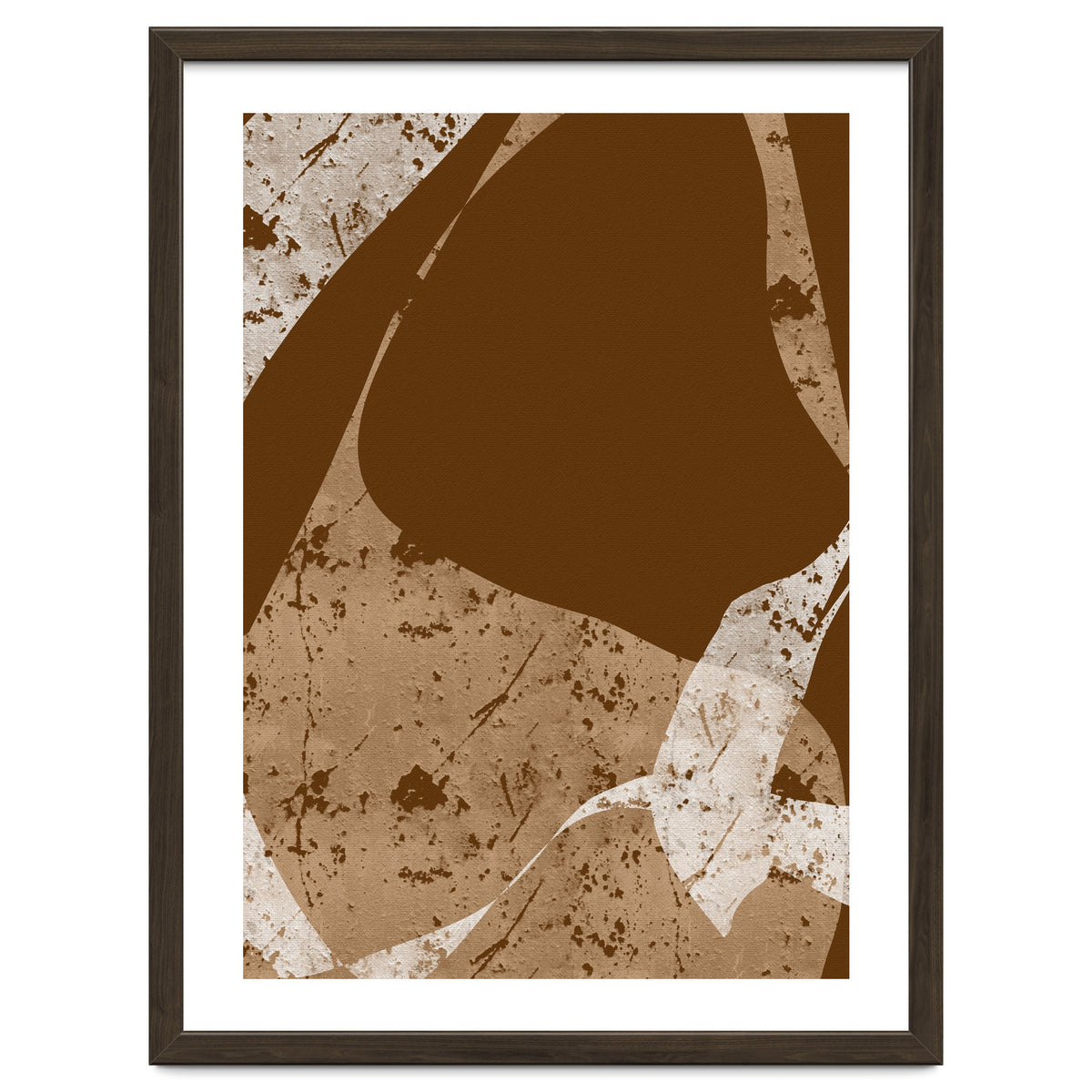 Brown Abstract Minimalist