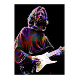 Eric Clapton Rock and Blues Guitarist Legend v4 (Print Only) thumbnail
