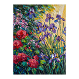 Expressive Heavy Impasto Floral Oil Painting  (Print Only) thumbnail