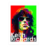 Keith Richards Pop Art WPAP (Print Only) thumbnail