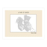 a pair of shoes (1886) – Vincent van Gogh(ascii art)  (Print Only) thumbnail