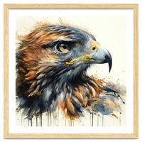 Eagle Gaze Across The Horizon