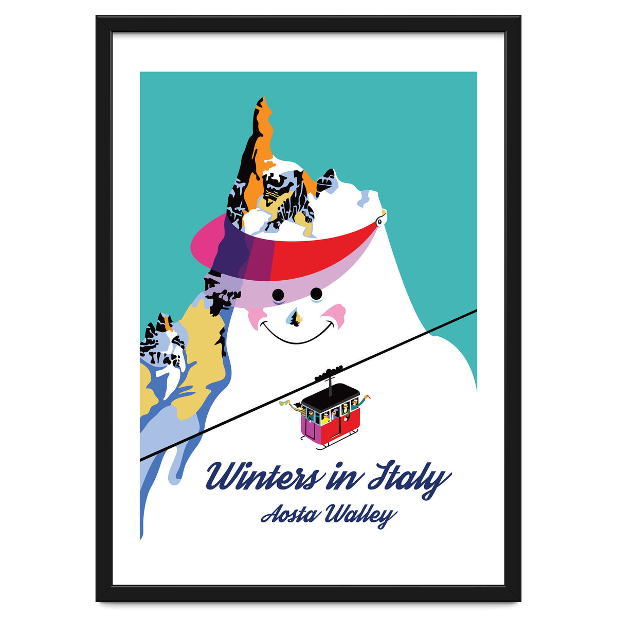 Winters In Italy Aosta Valley