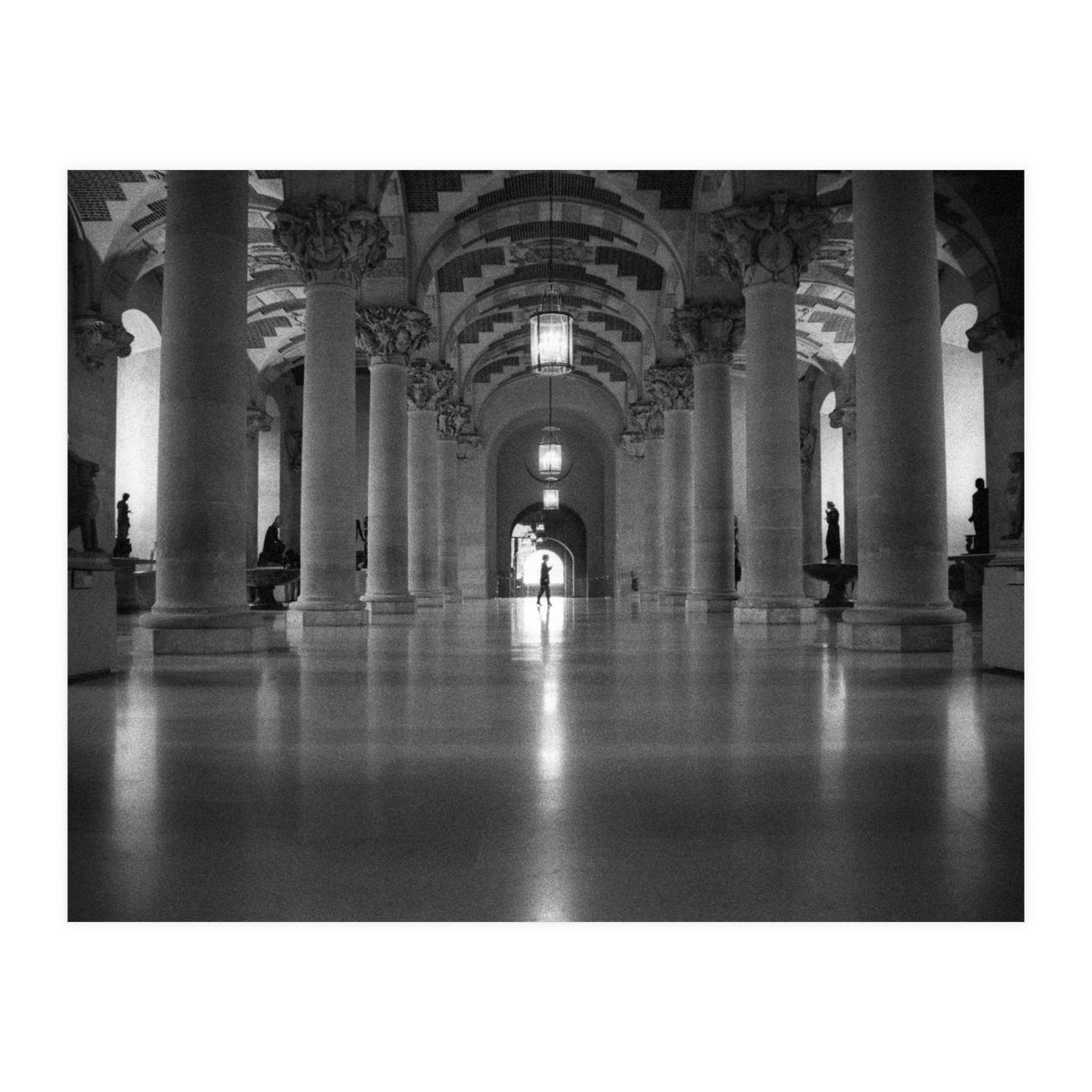 Lost inside the Louvre (Print Only)