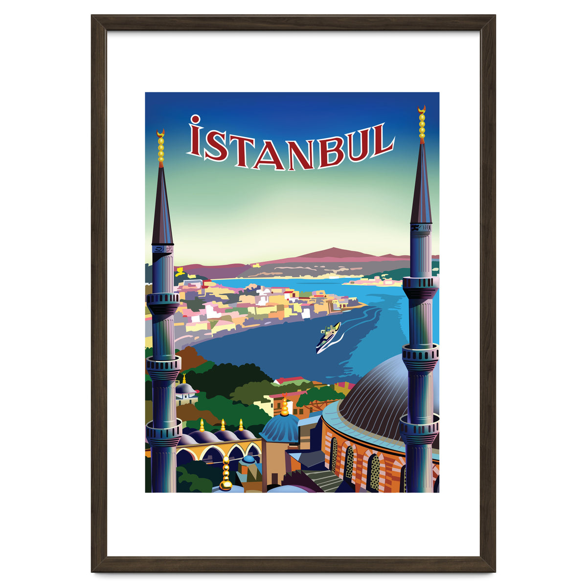 Istanbul, Turkey, Aerial View