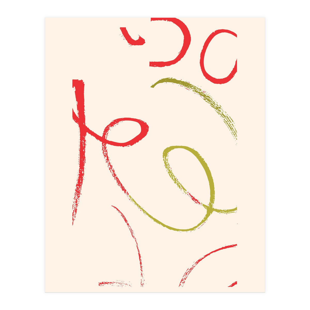 Abstract Winter (Print Only)