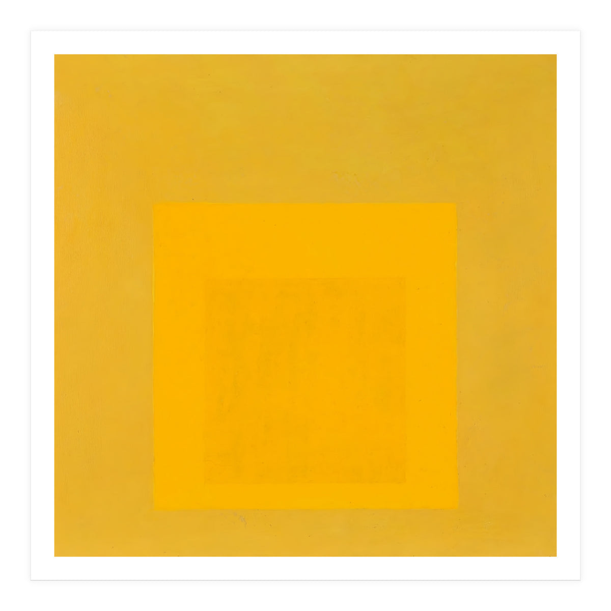 JOSEF ALBERS - HOMAGE TO THE SQUARE YELLOW (Print Only)