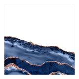 Navy & Rose Gold Agate Texture 20 (Print Only) thumbnail
