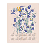 calendar 2025 pastel flowers  (Print Only) thumbnail