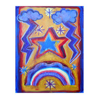 Rallos Y Estrellas 6 (Print Only)