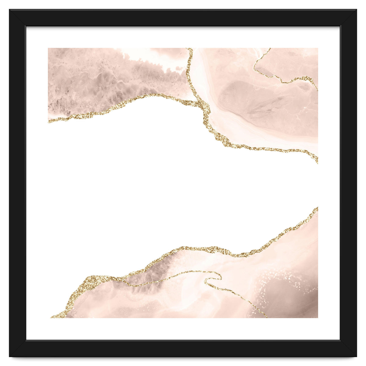 Ivory & Gold Agate Texture 09