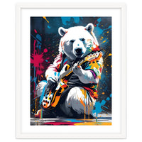 Polar Bear Playing Guitar, Graffiti