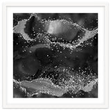 Black Glitter Agate Texture 05 thumbnail