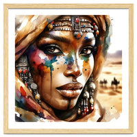 Desert Jewels Tuareg Woman Portrait