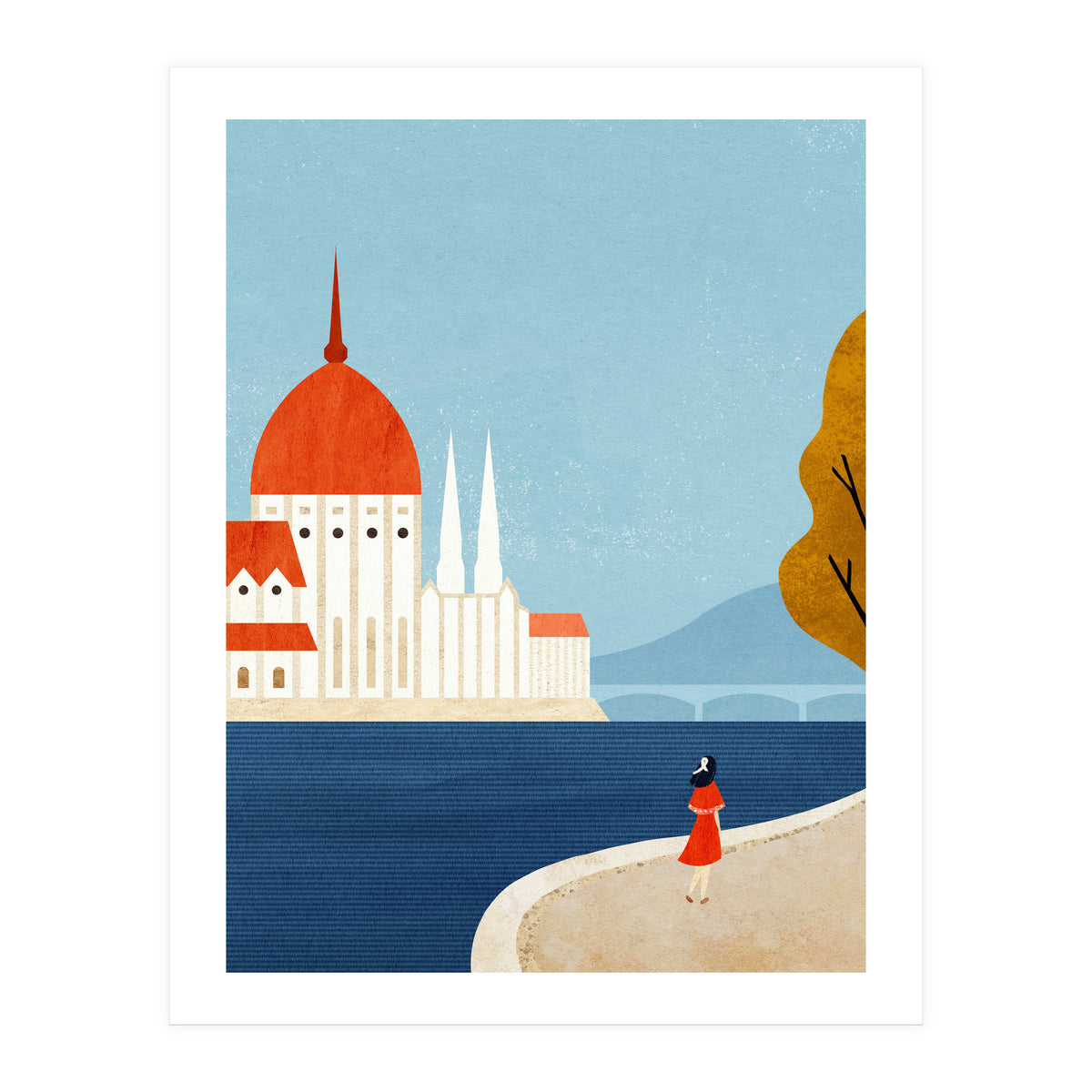 Autumn In Budapest (Print Only)