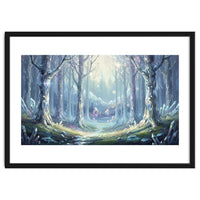 Crystal Forest: Ethereal Fantasy Landscape