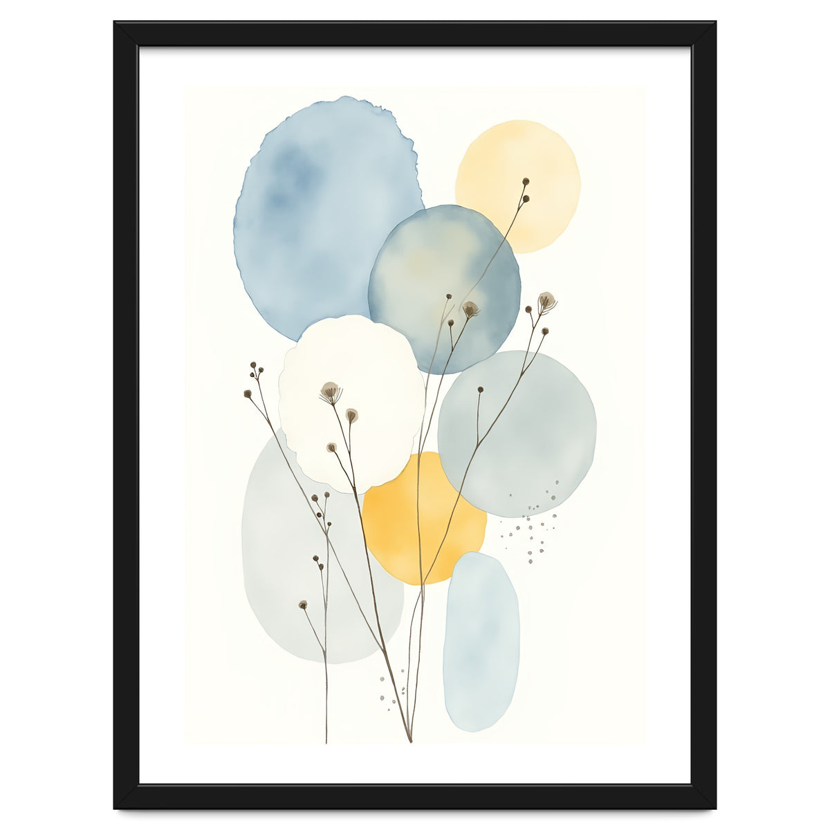 Modern Abstract Flower