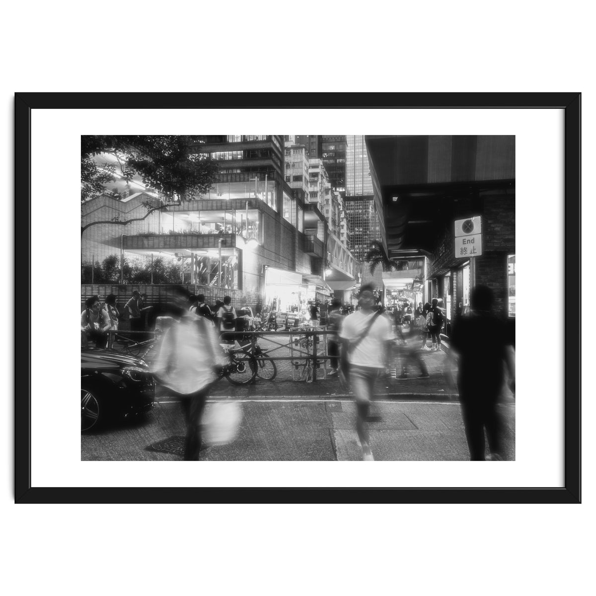 Street Photography - Night in Hong Kong